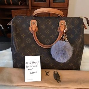 Authentic Louis Vuitton Speedy 30 Monogram